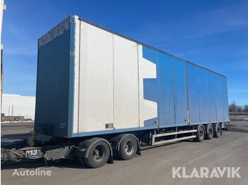 EKERI L-3 & HFR BX 16 - Closed box trailer