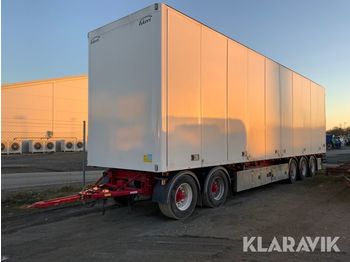 EKERI S9-D - Closed box trailer