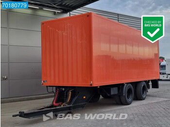 Floor FLMA-18-1 2 axles NL-Trailer Ladebordwand LBW - Closed box trailer