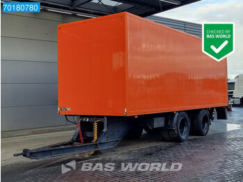 Floor FLOA-2001 2 axles Ladebordwand Hartholz-Boden - Closed box trailer