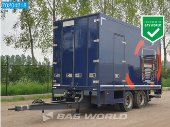 Floor FLWA-16 2 axles TOP! NL-Trailer Ladebordwand - Closed box trailer