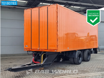 Floor FLWA-18 2 axles NL-Trailer Durchlade! Ladebordwand - Closed box trailer