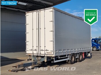 Fruehauf 2-axle Tandem Curtainsider Durchlade - Closed box trailer
