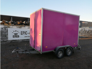Hapert K2000 - Closed box trailer