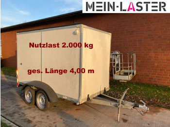Humbaur HT 20 Koffer 100 km/h 2.000 kg NL  - Closed box trailer