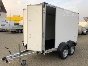 Closed box trailer Humbaur - Koffer HK 253015 18P, 2,5 to. 3040x1510x1800mm, Rampe, Seitentüre