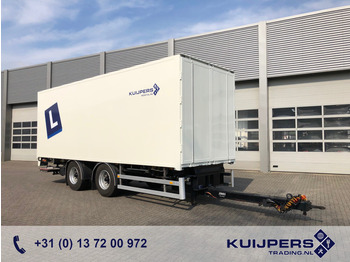 Jumbo TM 180 / Rijschool - Driving School - Fahrschulle / Wipkar / Box / Laadklep / APK 03-24 - Closed box trailer