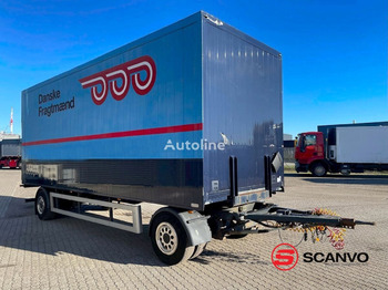 LeciTrailer 2-aks alu-boks m. sidedøre - Closed box trailer
