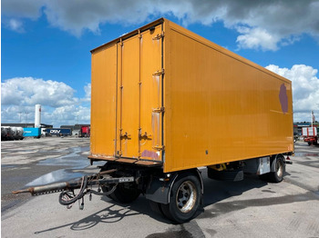 MTDK 20 t. Alubox Taillift  - Closed box trailer
