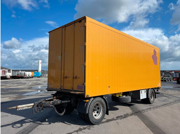 MTDK 20 t. Alubox Taillift  - Closed box trailer