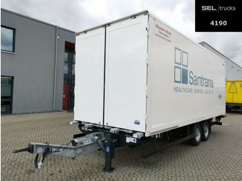 Möslein TKO 105 DL Schwebheim / Ladebordwand / Durchlade  - Closed box trailer