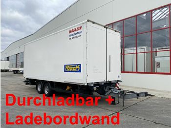 Möslein  Tandem Koffer, LBW1,5 t + Durchladbar  - Closed box trailer