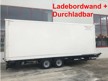 Möslein  Tandem Koffer,Ladebordwand + Durchladbar  - Closed box trailer