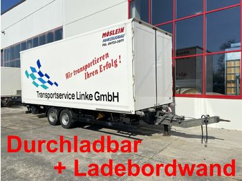 Möslein  Tandem Koffer mit Ladebordwand 1,5 t und Durchl  - Closed box trailer