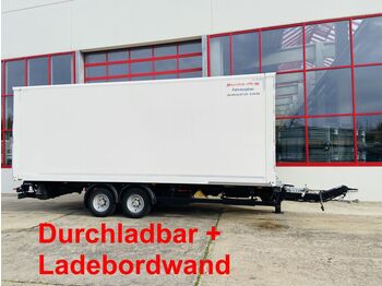 Möslein  Tandemkoffer Durchladbar Ladebordwand  - Closed box trailer