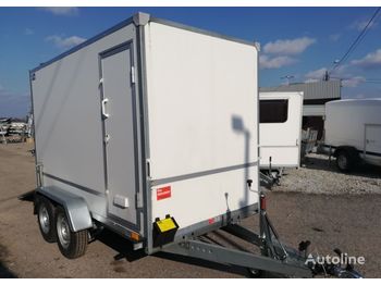 NIEWIADOW F2730HTD z trapem - Closed box trailer
