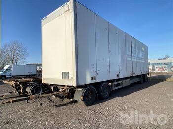  Närko 4 axlad - Closed box trailer