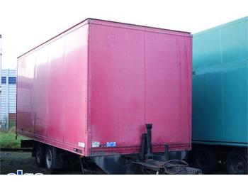 OBERMAIER TFK 65, lang 6150mm, Türen, Luftfederung, ABS.  - Closed box trailer