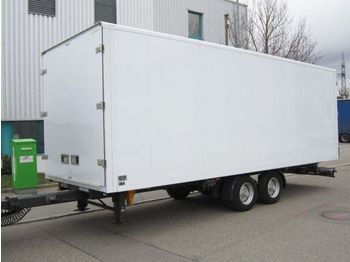 Obermaier OS2-L69L Kleiderkoffer 7,4m Durchlade Luft Tande  - Closed box trailer