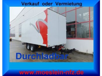 Obermaier Tandem Kofferanhänger, Durchladbar  - Closed box trailer
