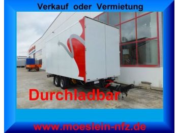 Obermaier Tandemkoffer, Durchladbar  - Closed box trailer