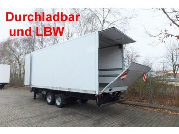 Obermaier Tandemkoffer Durchladbar und LBW  - Closed box trailer