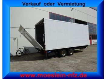 Obermaier Tandemkofferanhänger,  Ladebordwand  - Closed box trailer