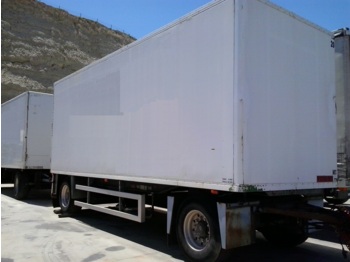  REMOLQUE PACTON CAJA CERRADA - Closed box trailer
