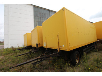 SAXAS AKD 71-11  - Closed box trailer
