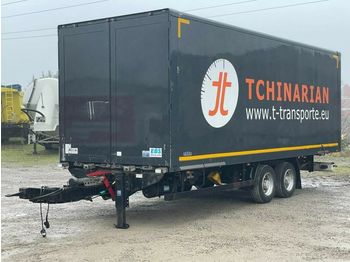SAXAS AKD 71-11-DZ Tandem Koffer durchladbar  - Closed box trailer