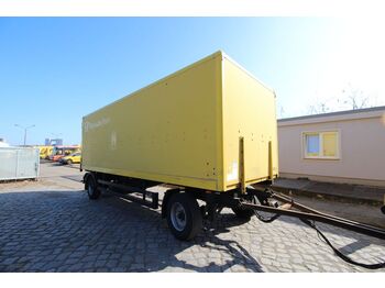 SAXAS AKD 71-11/ Flügelturen  - Closed box trailer