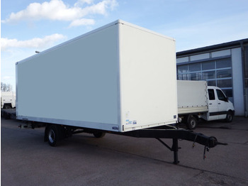 SAXAS AKD 73-5-Z Einachsanhänger Koffer Portaltüren - Closed box trailer
