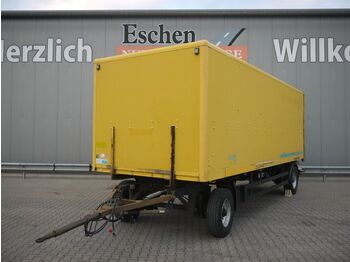 SAXAS Anhänger/Koffer | Lochleiste*EBS*Luft*Portaltür  - Closed box trailer