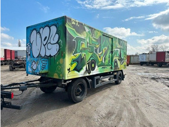 SAXAS Koffer LBW Seitentür  - Closed box trailer