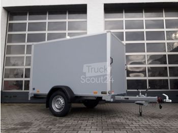  Saris - DV 135 Koffer abschließbar grau Neu direkt - Closed box trailer