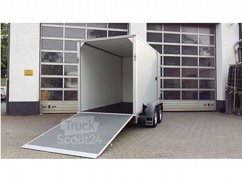  Saris - Saris GO 306 Heckrampe Seitentür grau Tandemachse 2000kg - Closed box trailer