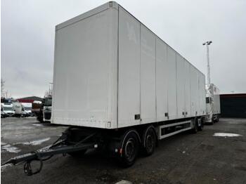  Släp Ekeri S8 - 2011 UNIKT TILLFÄLLE | Skåpsläp med öppningsbarsida använd sedan ny hos trafikskola Ca6000mil - Closed box trailer