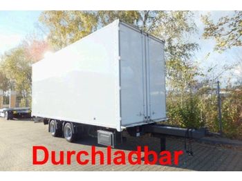 Sommer 16 t Tandemkofferanhänger, Durchladbar  Wenig Be  - Closed box trailer