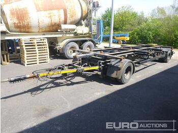  2000 Sommer-Auflieger AW18T - Container transporter/ Swap body trailer