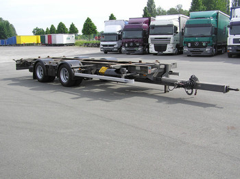 Ackermann Jumbo BDF Tandem C7820 VERZINKT 3 x am Lager - Container transporter/ Swap body trailer