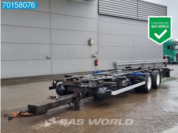 Ackermann Z-EAF18-7.8/100TZ BDF Twistlocks Jumbo Tandem-Lafette - Container transporter/ Swap body trailer