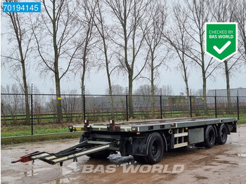 Burg BPDA 10-18 ARXXX 3 axles Hartholz-Boden Liftachse - Container transporter/ Swap body trailer