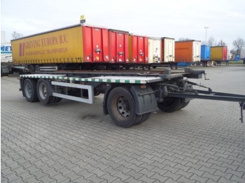 Floor FLA10-189 BPW, lift axle - Container transporter/ Swap body trailer