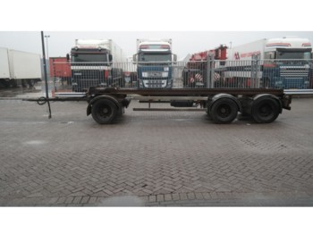 GS Meppel 3 AXLE CONTAINER TRAILER - Container transporter/ Swap body trailer
