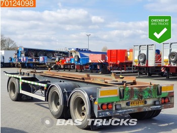 GS Meppel AC-2800 R Liftachse Met Laadslee - Container transporter/ Swap body trailer