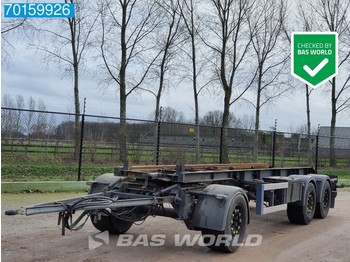 GS Meppel AIC-2700 N 3 axles Liftachse Abroll-Anhänger - Container transporter/ Swap body trailer