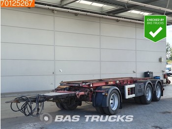 GS Meppel AIC-2800 Kipp chassis Liftaxle - Container transporter/ Swap body trailer