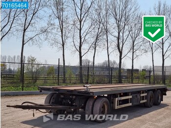 GS Meppel AI-2800 3 axles Hartholz-Bodenn Steelsuspension - Container transporter/ Swap body trailer