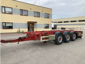 HFR KM24 + 2 x LIFT AXLE - Container transporter/ Swap body trailer
