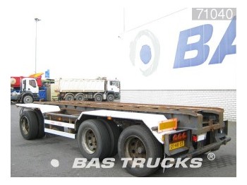 Hufferman Steelsuspension LBA3B - Container transporter/ Swap body trailer